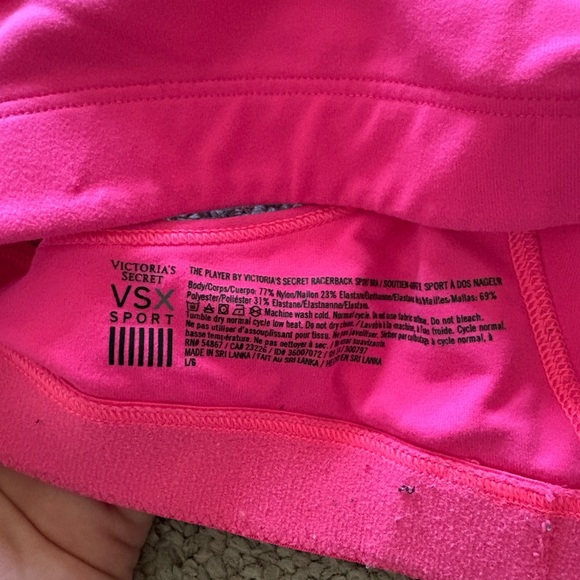 Victoria's Secret Bright Pink Sports Bra - Picture 3 of 3